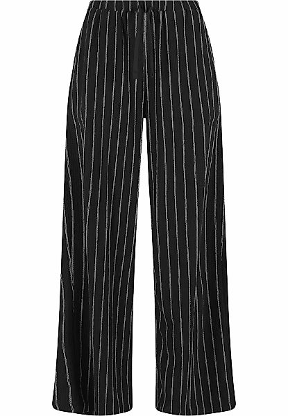 URBAN CLASSICS Stoffhose "Urban Classics Ladies Structured Striped Relaxed günstig online kaufen