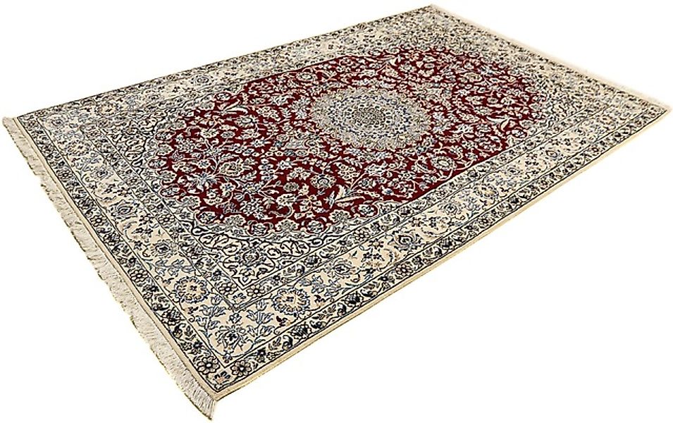morgenland Orientteppich »Perser - Nain - Royal - 248 x 148 cm - dunkelrot« günstig online kaufen