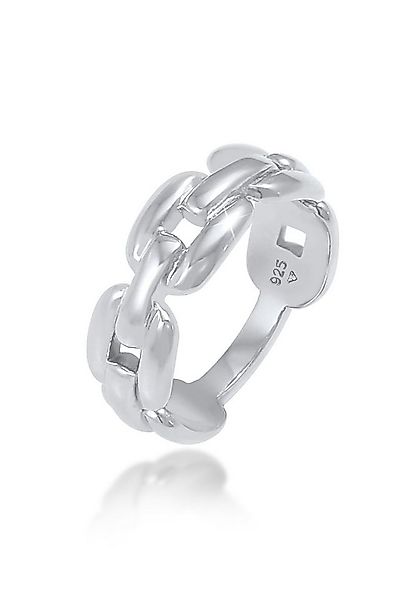 Elli Fingerring Glieder Panzer Design 925 Silber, Knoten günstig online kaufen