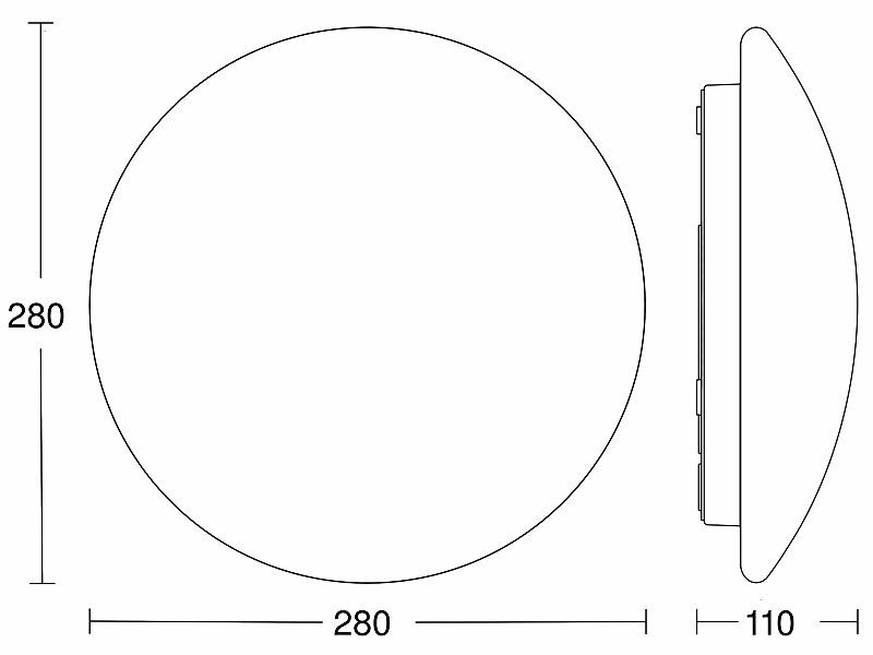 Steinel Sensor-LED-Innenleuchte 4000k RS PRO P1-R S - 56032 günstig online kaufen