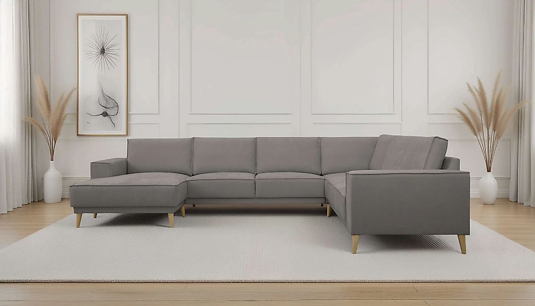 OTTO home Wohnlandschaft "Oland Skandi, weicher Chenille-Stoff" U-Form, 342 günstig online kaufen