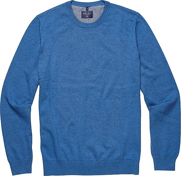 MARVELIS Strickpullover Rundhals, Baumwolle, regular fit günstig online kaufen