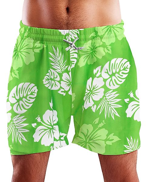 King Kameha Badeshorts Mono Hibiscus Hawaii günstig online kaufen