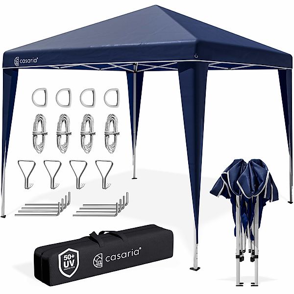 Faltpavillon Capri - Popup Dunkelblau 3x3m UV-Schutz 50+ günstig online kaufen