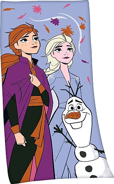 Disney Badetuch Die Eiskönigin, Velours (1-St), günstig online kaufen