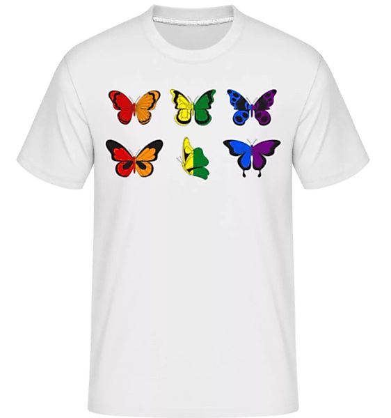 LGBTQ Schmetterling · Shirtinator Männer T-Shirt günstig online kaufen