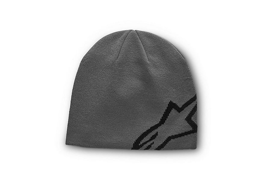 Alpinestars Strickmütze Beanie Logo Schwarz (Grau) günstig online kaufen