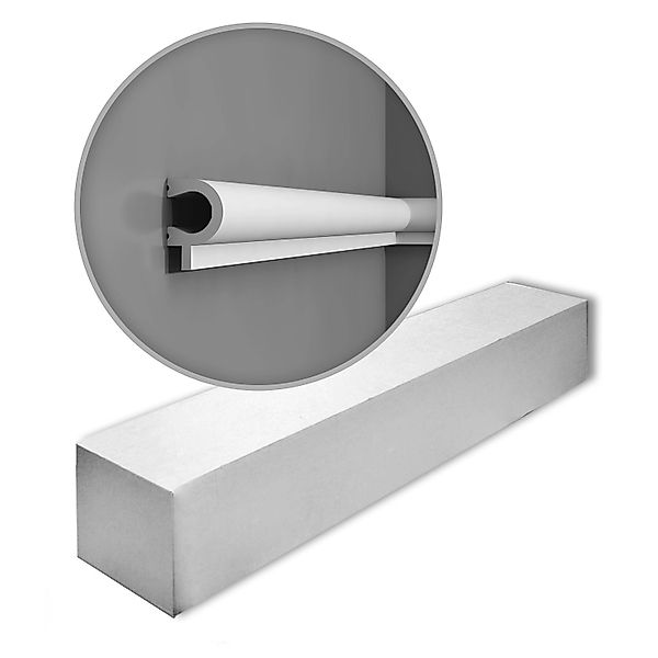 ORAC DECOR PX169 AXXENT Zierleisten 1 Karton Set 30 Stuckleisten 60 m Weiß günstig online kaufen