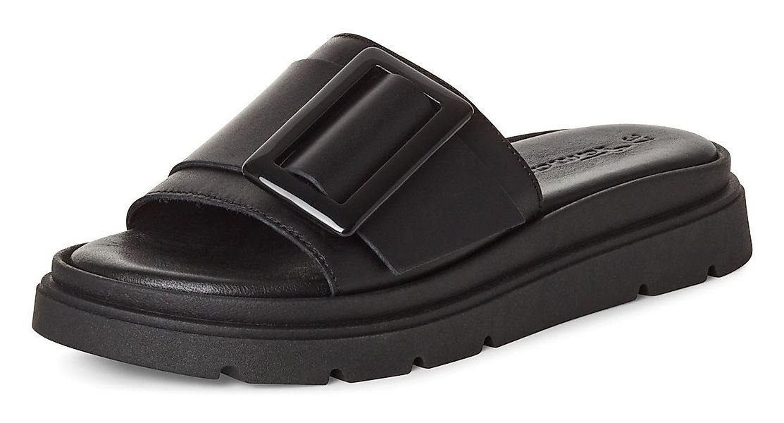 Tamaris Pantolette Plateau, Sommerschuh mit modischer Zierschnalle günstig online kaufen