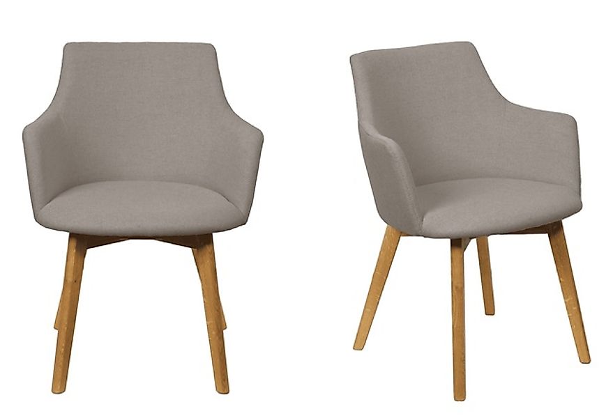 Home affaire Armlehnstuhl »Ena Esszimmerstuhl, Polstersessel, Wohnstuhl, Es günstig online kaufen