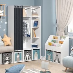 Vicco Kleiderschrank Luigi, Weiß, 105.8 x günstig online kaufen