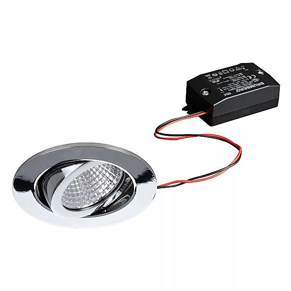 Brumberg LED-Einbaustrahler 7W 230V rund chrom - 38261023 günstig online kaufen