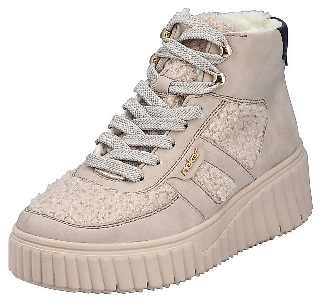 Rieker Winterboots Schnürboots, High Top Sneaker, Stiefelette mit gepolster günstig online kaufen
