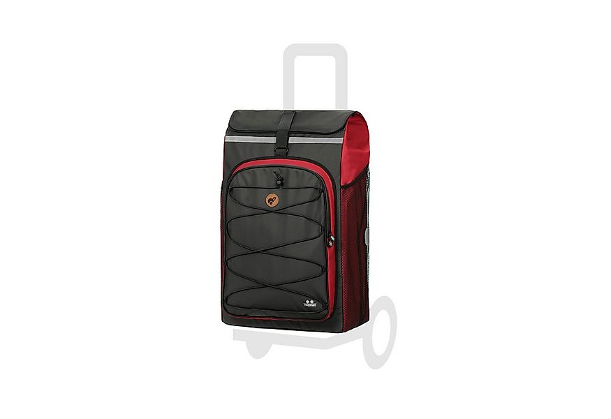 Andersen Einkaufstrolley Tasche Fado 2.1 rot, Thermofach 9 Liter, wasserabw günstig online kaufen