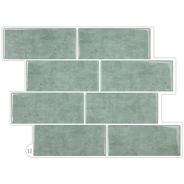 Coonoor Küchenrückwand selbstklebend Spritzschutz Küche 3d günstig online kaufen