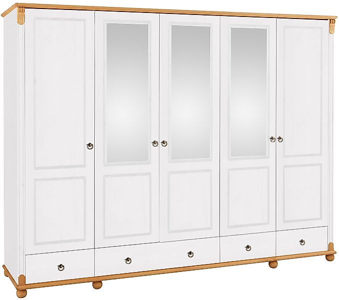 Home affaire Kleiderschrank "Tessin", (B/H/T ca. 245/191/59 cm), Breite 245 günstig online kaufen
