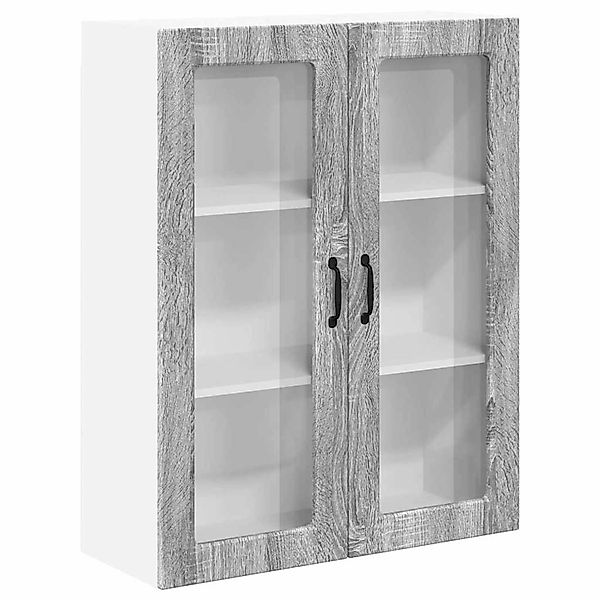 vidaXL Küchenwandschrank Graues Sonoma 80 x 31 x 100 cm Holzwerkstoff 88516 günstig online kaufen