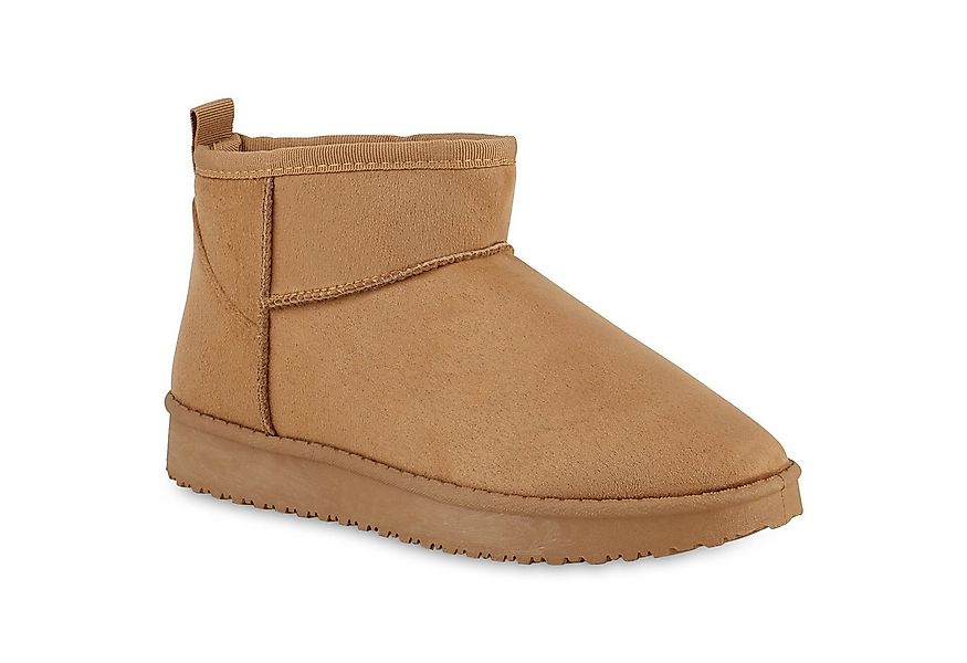 VAN HILL 840658 Winterstiefelette Damen Warm Gefütterte Winter Boots Bequem günstig online kaufen