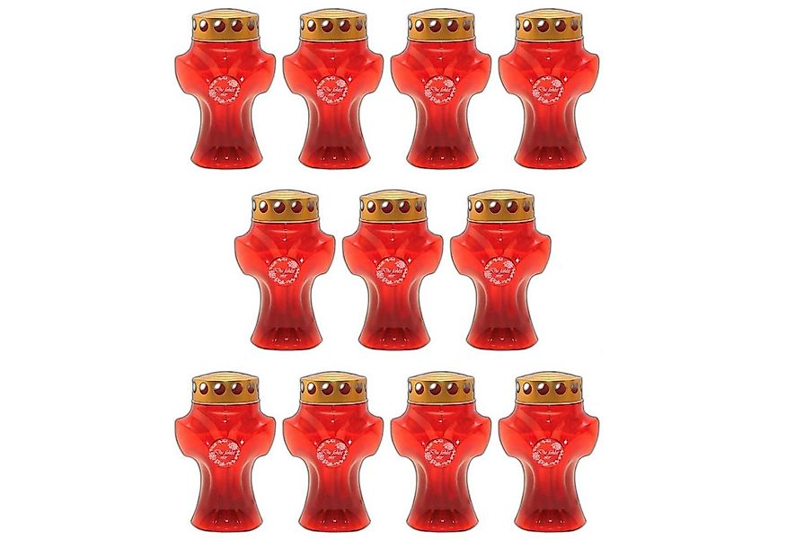 HAC24 Grabkerze Grablicht Kreuzkerze Friedhofskerzen Gedenkkerze Grabdekora günstig online kaufen