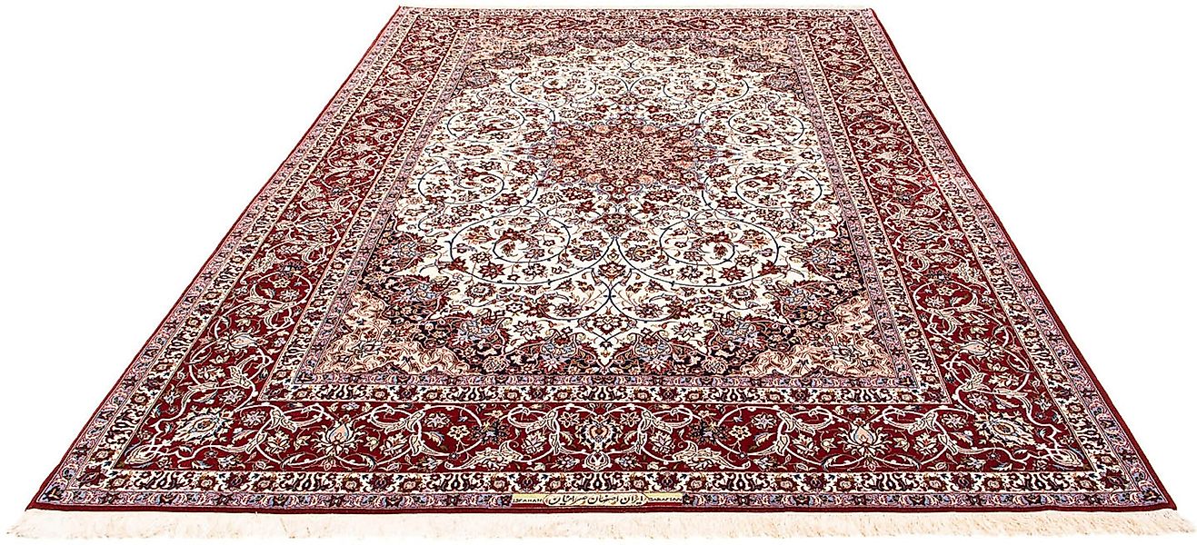 morgenland Orientteppich »Perser - Isfahan - Premium - 308 x 206 cm - rot«, günstig online kaufen