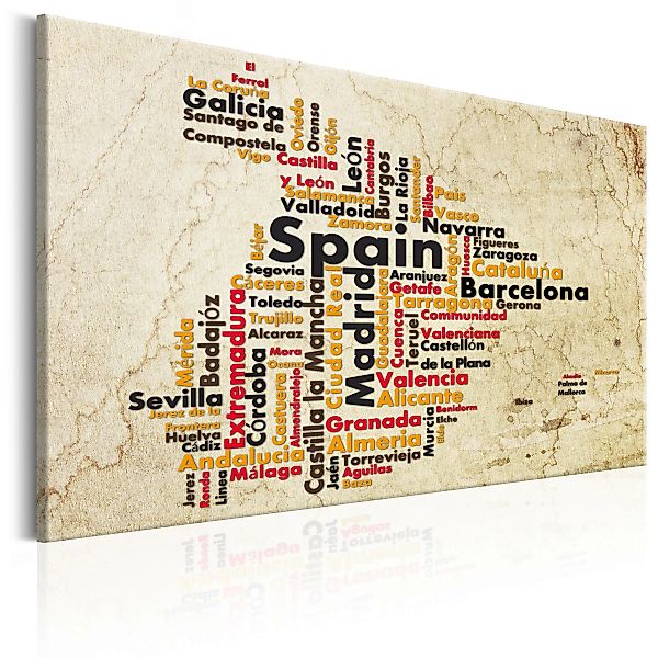 Wandbild - Spanish Cities (es) günstig online kaufen