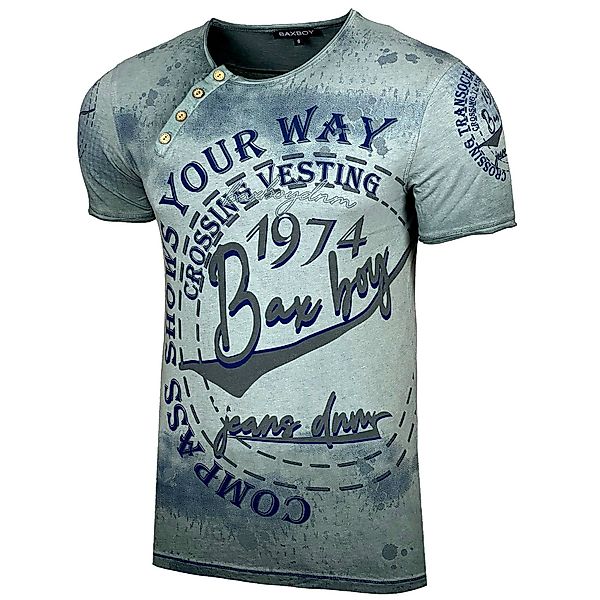 Baxboy T-Shirt Baxboy Herren Verwaschen Vintage günstig online kaufen
