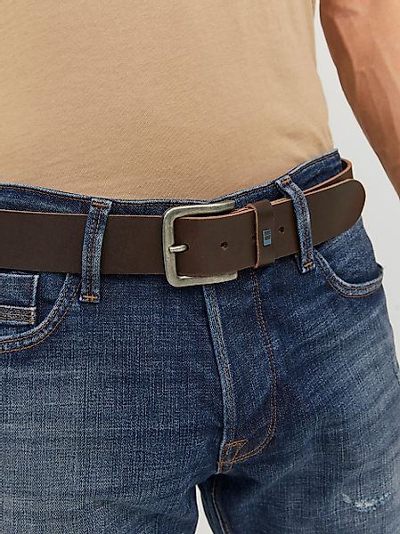 Jack & Jones Ledergürtel JACFLAG LEATHER günstig online kaufen