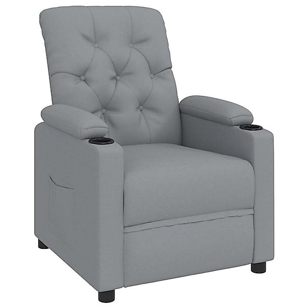 vidaXL Relaxsessel Hellgrau Stoff 352411 günstig online kaufen