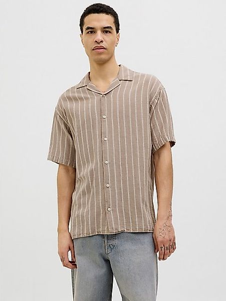 Jack & Jones Kurzarmhemd JJEENZO STRIPE RESORT SHIRT SS SN mit Streifen Mus günstig online kaufen