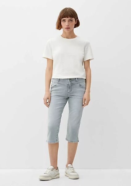 s.Oliver 7/8-Jeans Capri-Jeans Betsy / Slim Fit / Mid Rise / Slim Leg Wasch günstig online kaufen