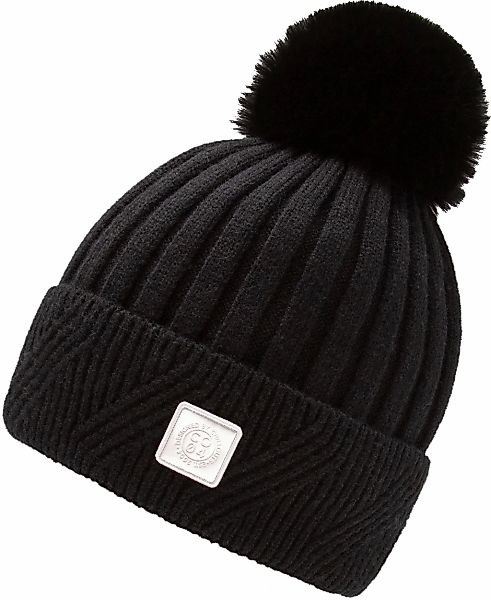 chillouts Bommelmütze elastisch, Formbeständig, gefüttert, mit breitem Umsc günstig online kaufen