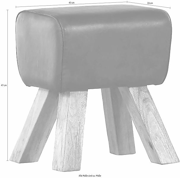 Gutmann Factory Hocker "Pipe" Turnbock günstig online kaufen