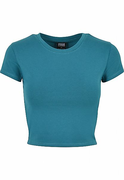 URBAN CLASSICS T-Shirt "Urban Classics Damen Ladies Stretch Jersey Cropped günstig online kaufen