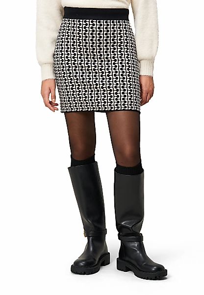 Zero Minirock "Damen mit grafischem Print", Plain/ohne Details günstig online kaufen