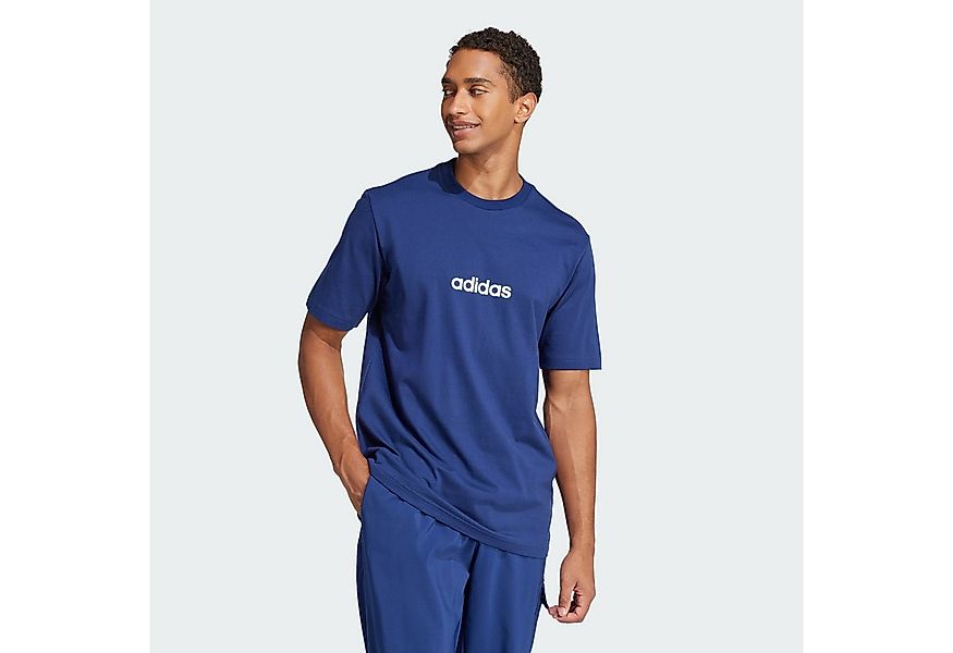 adidas Sportswear T-Shirt ESSENTIALS LINEAR SINGLE JERSEY T-SHIRT (1-tlg) günstig online kaufen