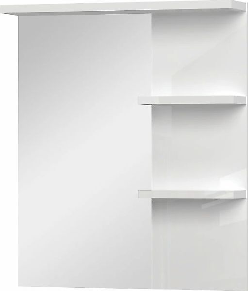 OTTO home Wandspiegel "Piano" UV-lackiert, mit Ablagen, HxB: 89x76cm günstig online kaufen