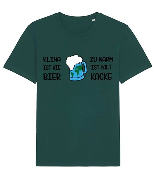 Klima Ist Wie Bier Zu Warm · Männer Bio T-Shirt Stanley Stella 2.0 günstig online kaufen