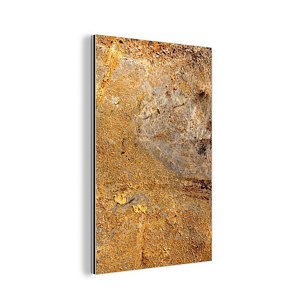 MuchoWow Metallbild Metall - Rost - günstig online kaufen