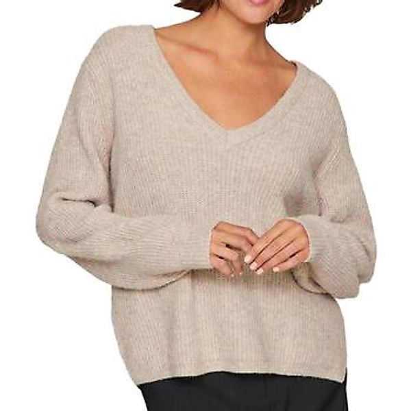 Vila V-Ausschnitt-Pullover VIBELUNA V-NECK REV L/S günstig online kaufen