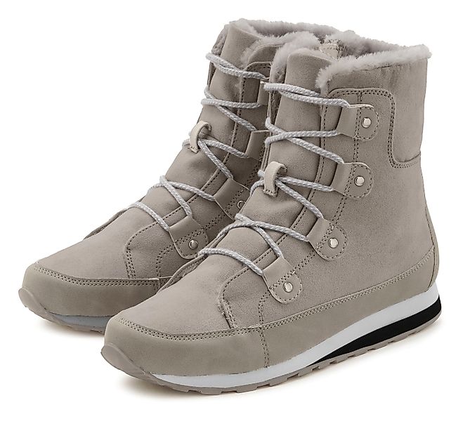 Vivance Stiefelette mit Warmfutter, Winterstiefel, Stiefel, günstig online kaufen