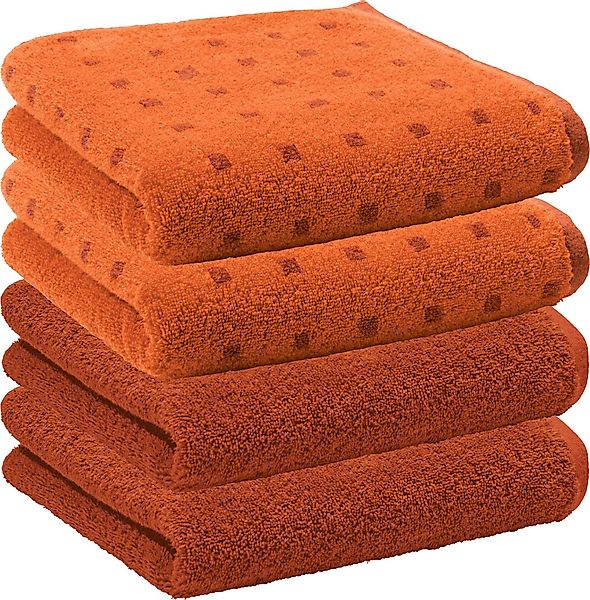 Erwin Müller Handtuch Handtuch "Sigmaringen" 4er-Pack, günstig online kaufen