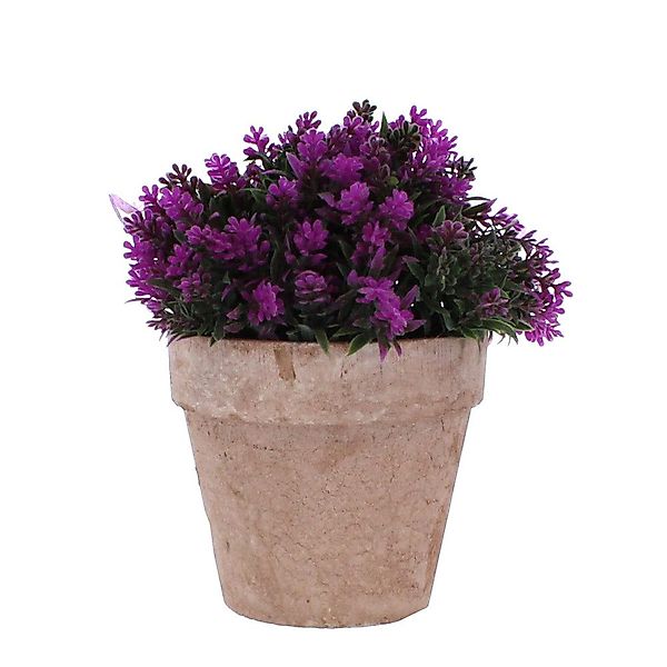 Kunstblume Lavendel in Topf lila/grün - günstig online kaufen