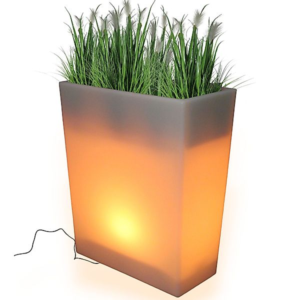 Arnusa Pflanzkübel LED Blumenkübel beleuchtet Farbwechsel günstig online kaufen