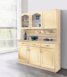 wiho Küchen Küchenbuffet "Linz" 120 cm breit, in Landhaus-Optik günstig online kaufen