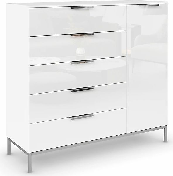 rauch Kombikommode "Kommode Türkommode Sideboard Kombikommode FLIPP mit Gla günstig online kaufen