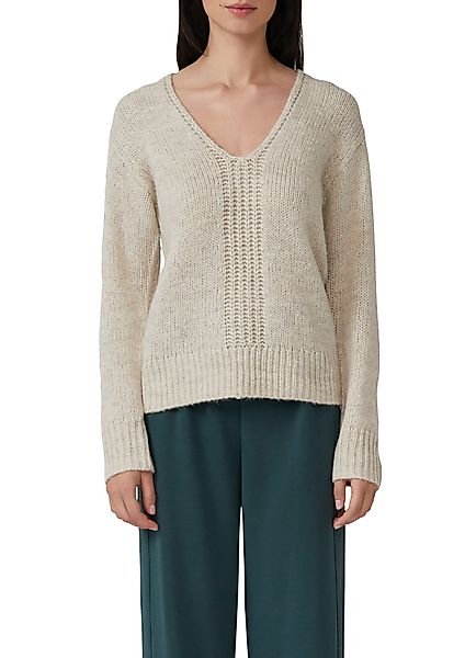 s.Oliver Strickpullover mit V-Ausschnitt günstig online kaufen