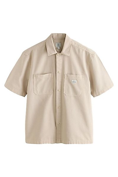 Next Kurzarmhemd Kurzärmliges Hemd aus Canvas (1-tlg) günstig online kaufen