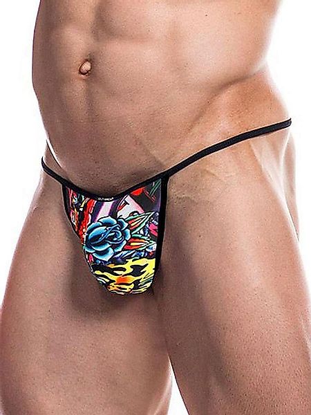 CUT4MEN String Cut4Men Briefkini Underwear Tattoo günstig online kaufen