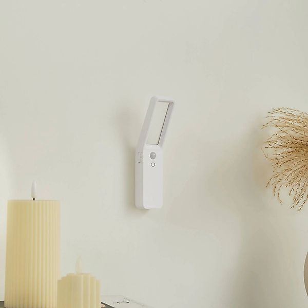 Lindby LED Wandleuchte Wandlampe Innen Taska 10030138 Dimmbar mit Bewegungs günstig online kaufen