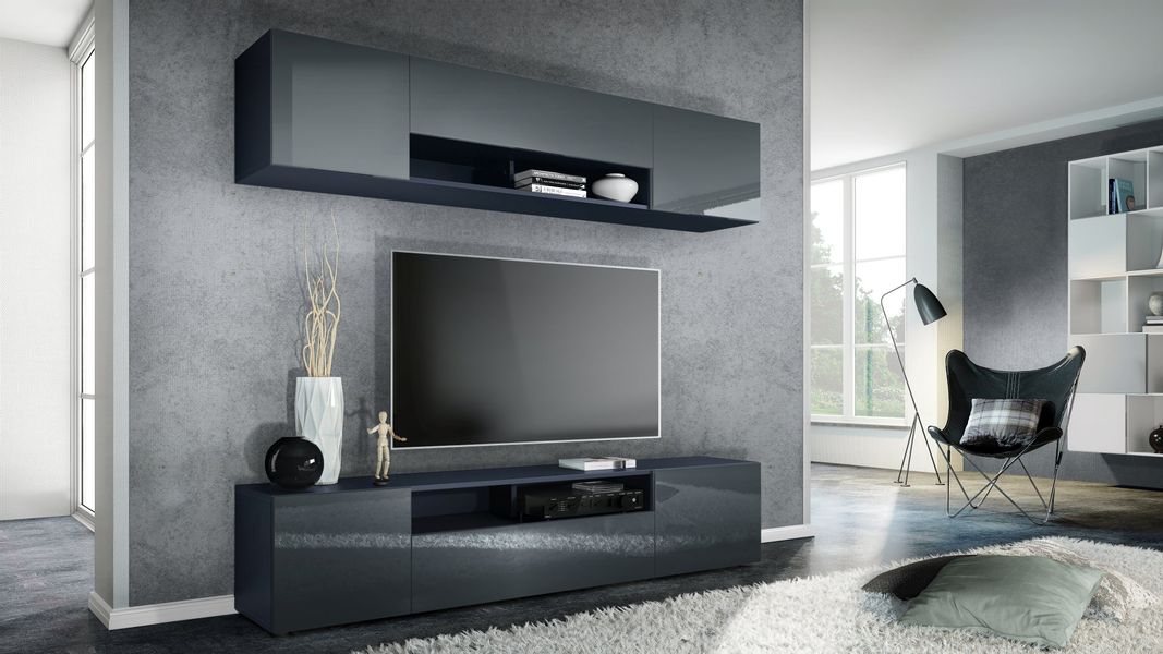 Vladon Wohnwand Mogan, (Anbauwand bestehend aus günstig online kaufen